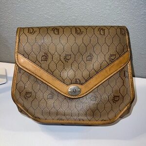 Dior honeycomb clutch